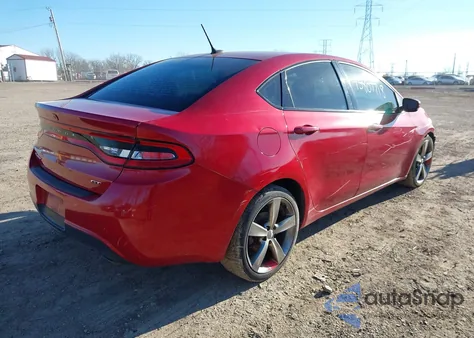 2013 Dodge Dart Gt z USA, uszkodzony, nr VIN 1C3CDFCB4DD341020